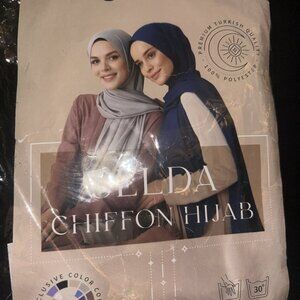 Ayisah Hijab for Women, Chiffon Hijab Scarf - Dark Taupe Chiffon Hijabs Scarves